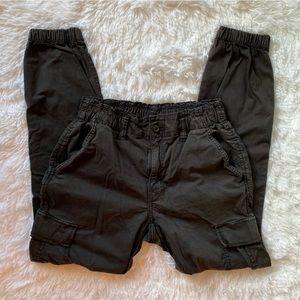 American Eagle Outfitters Black Cargo Joggers
